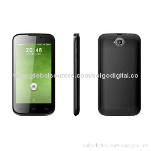 Android 4.5-inch MTK Dual-core IPS Screen 3G Smartphones, 1,650mAh Li-ion BatteryNew